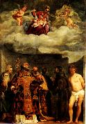 TIZIANO Vecellio Madonna of Frari dg oil painting on canvas